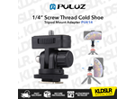 PULUZ 1/4 inch Screw Thread Cold Shoe Tripod Mount Adapter PU414
